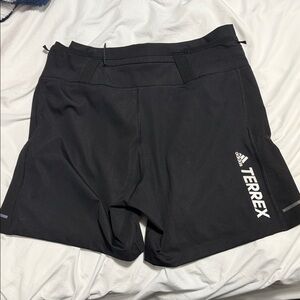 adidas TERREX Black Performance Running Shorts